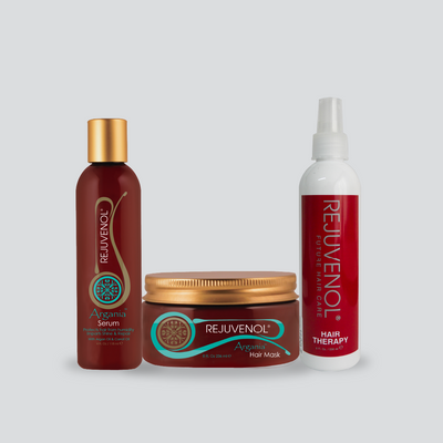 Kit to restore vitality and shine to hair